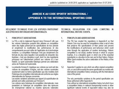 Appendix K